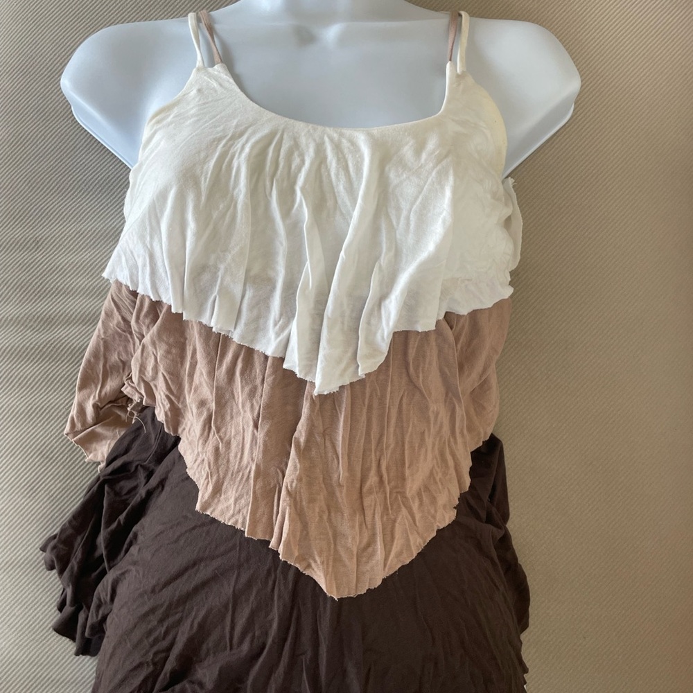 Akira - fun multi color spaghetti strap top